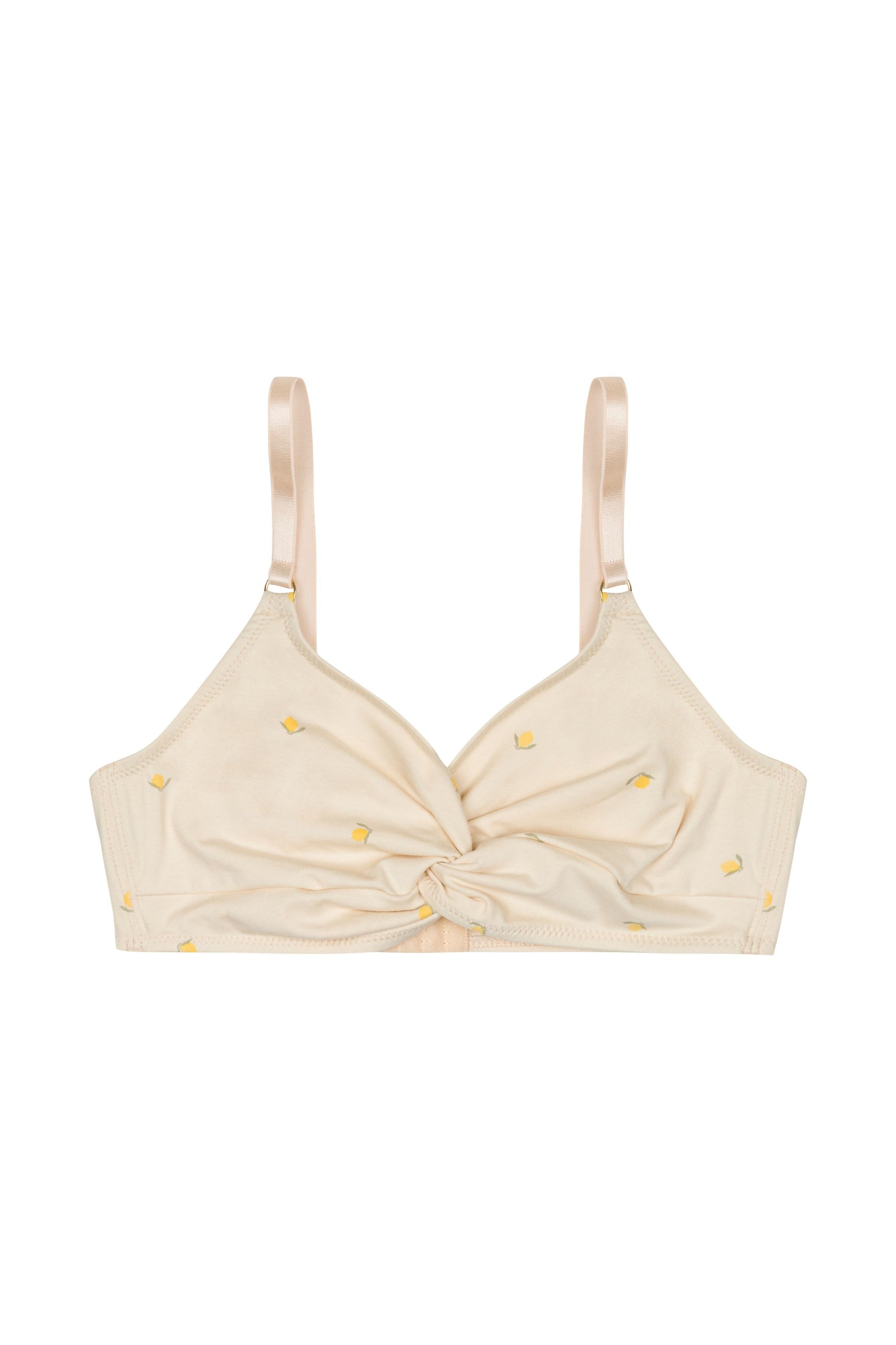 Organic cotton &quot;Twist and Feed&quot; bra 🍋
